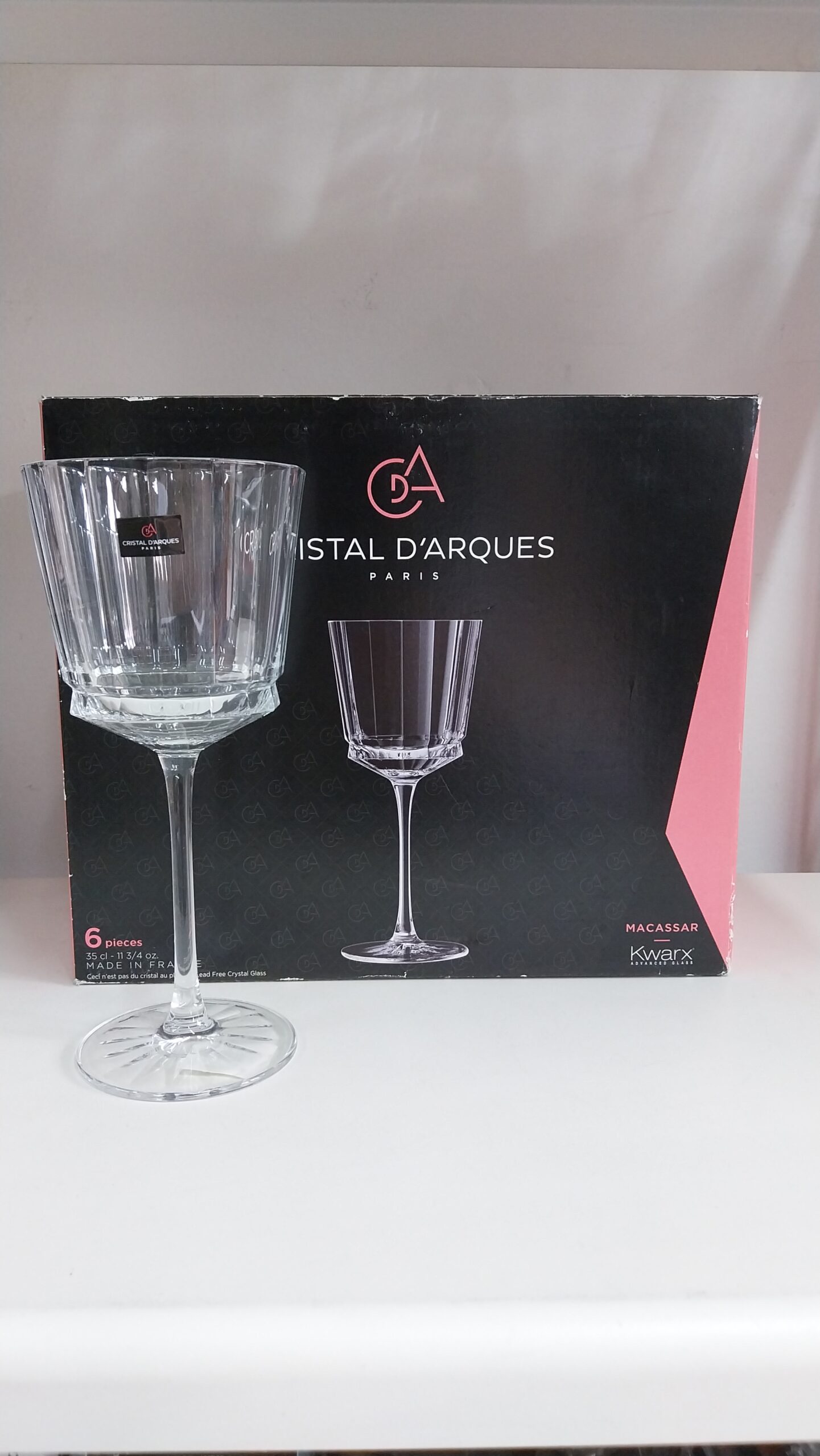 Cristal d'Arques – Macassar (Kwarx) 6/1