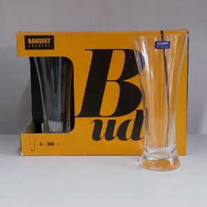 CASA BANQUET BUDWEISER 360ML  6/1