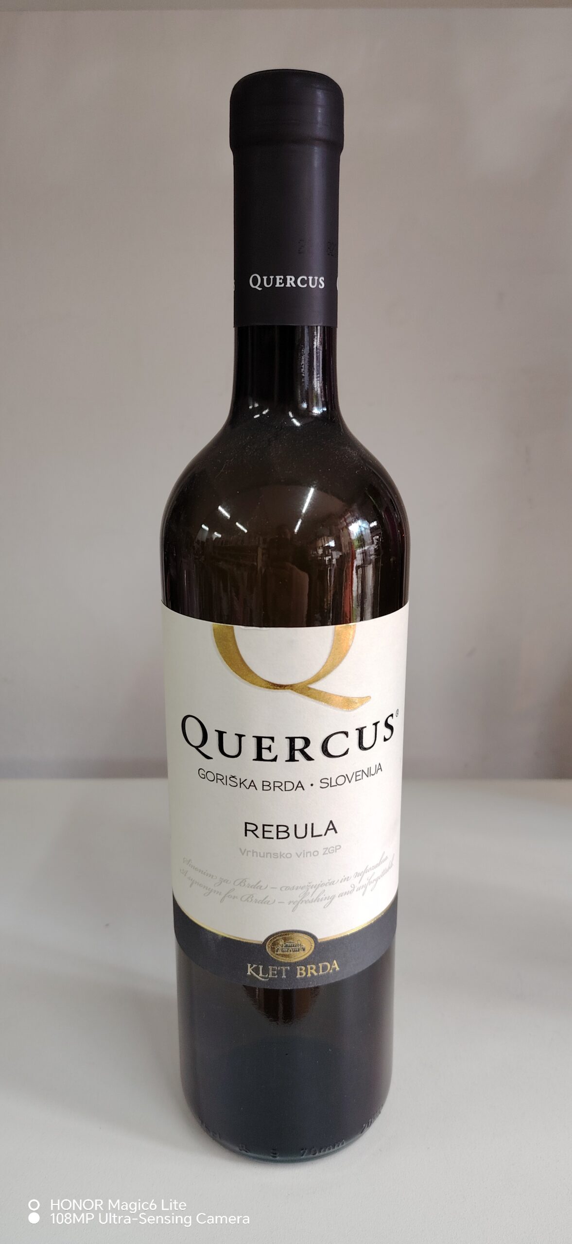 QUERCUS REBULA 0.75L KLET BRDA