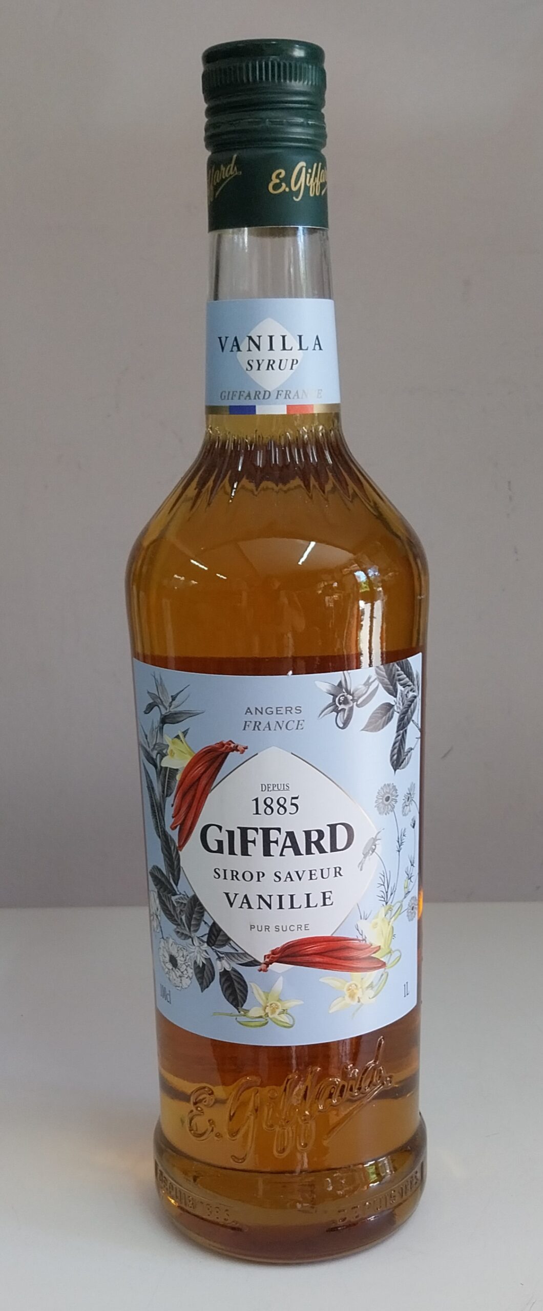 GIFFARD SIRUP VANILA 1L