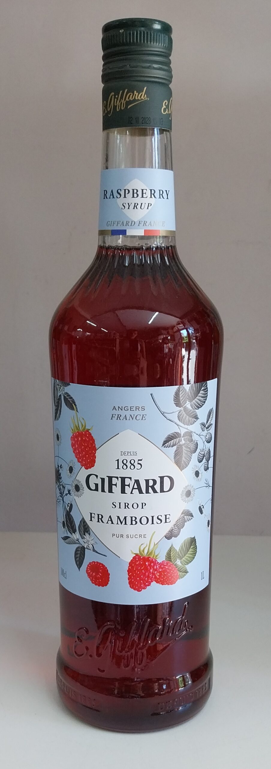 GIFFARD SIRUP RASPBERRY 1L