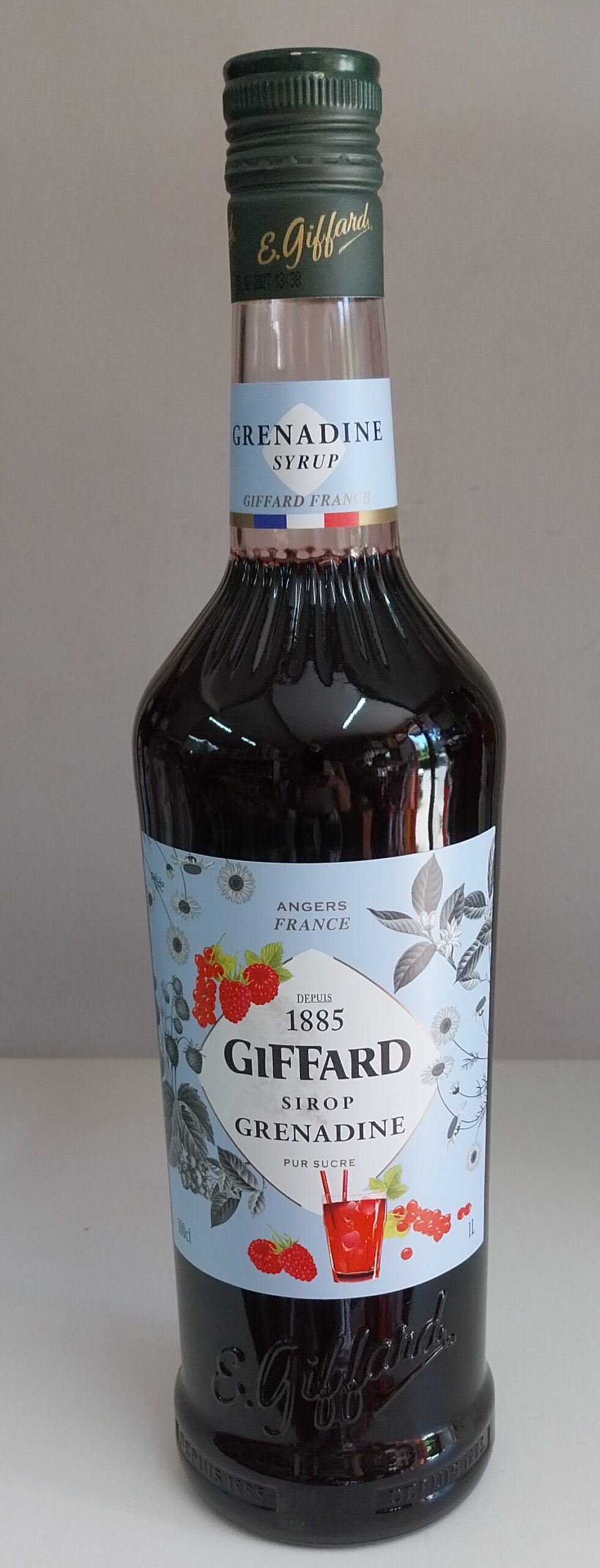 GIFFARD SIRUP GRENANDINE 1L