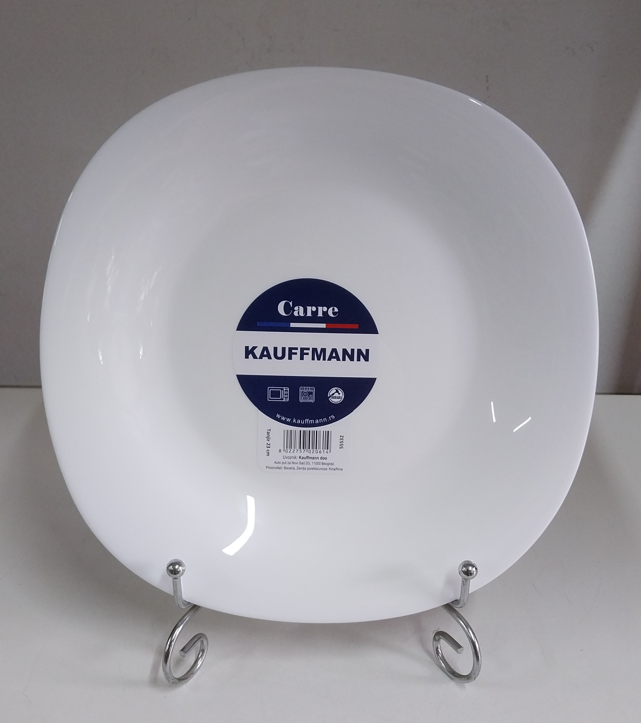 TANJIR PLITKI 23CM CARRE
